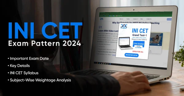 INI CET Exam Pattern 2024: A Complete Guide with Subject-Wise Weightage